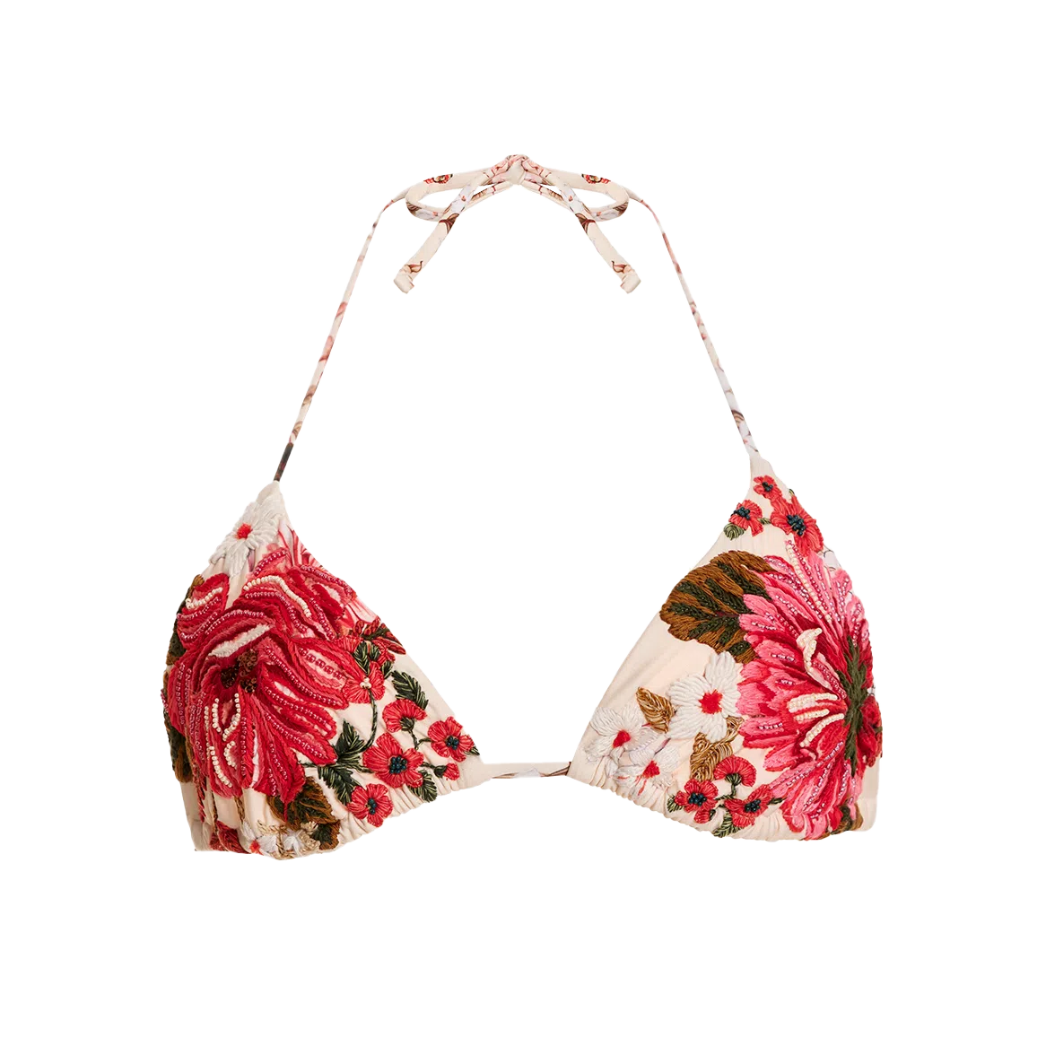 Lolita embroidered Bikini Top