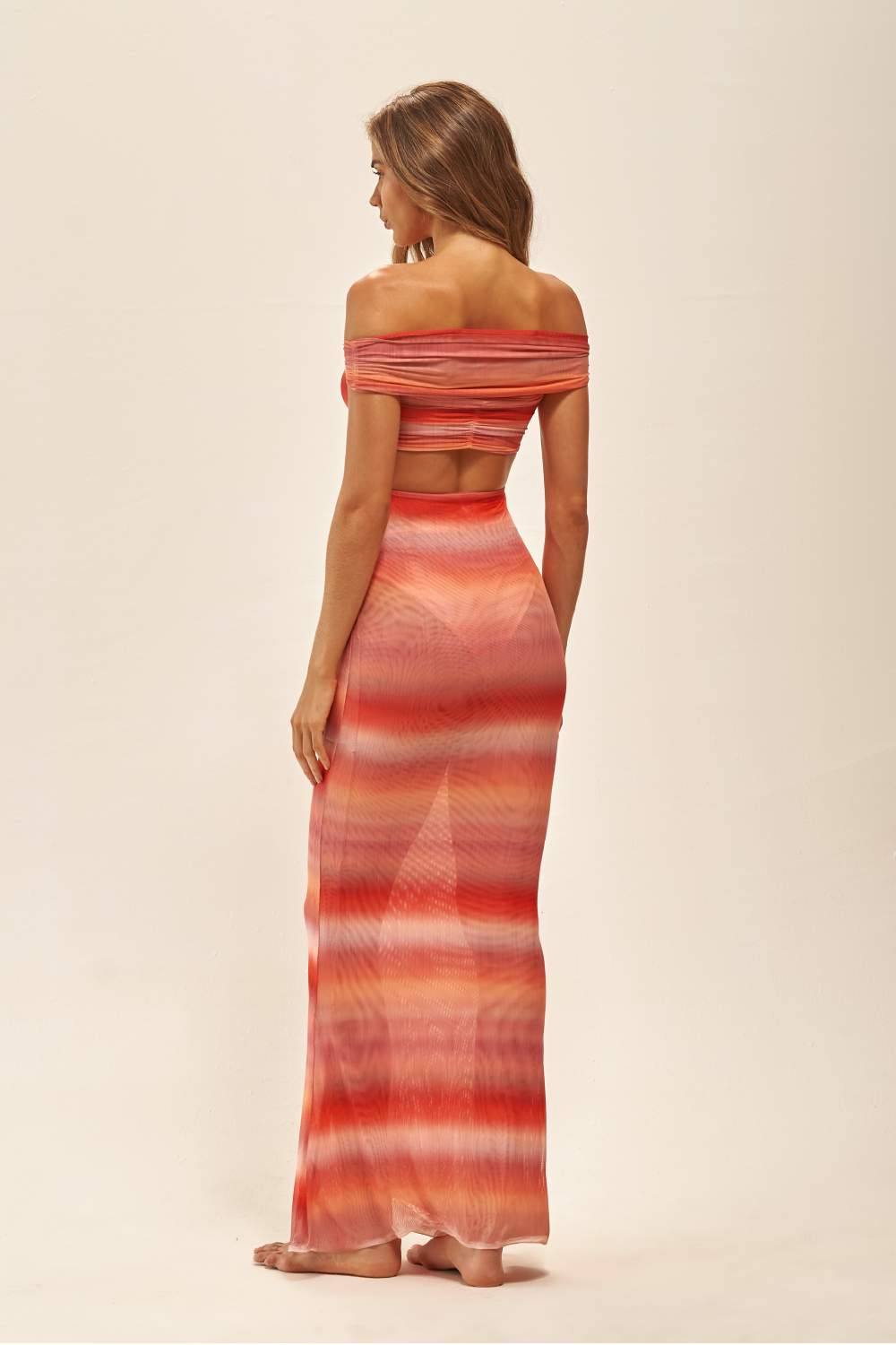 Coral Amaia Dress
