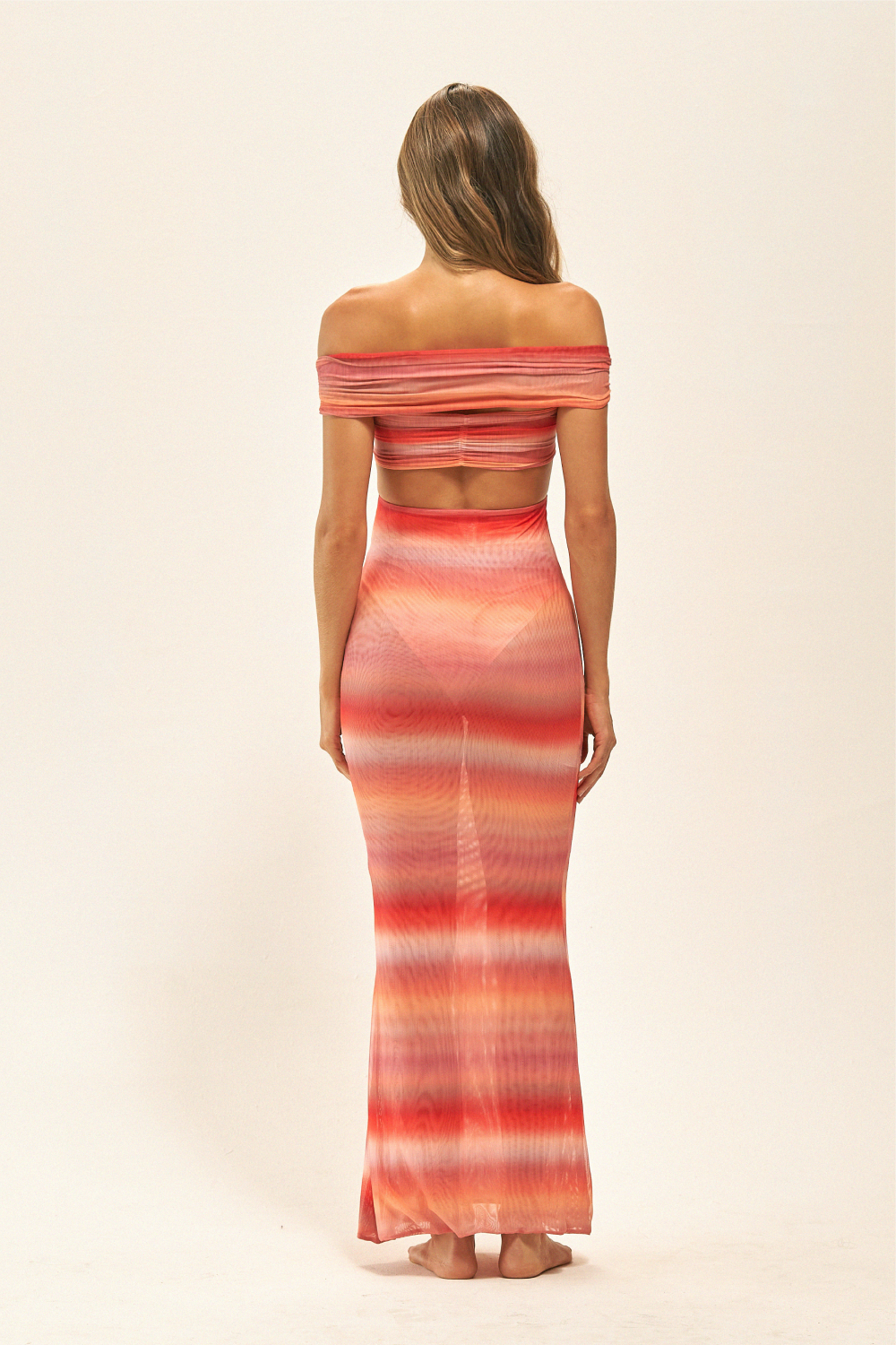 Coral Amaia Dress