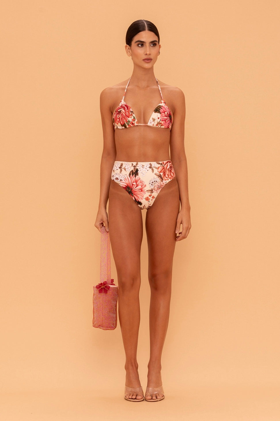 Lolita embroidered Bikini Top