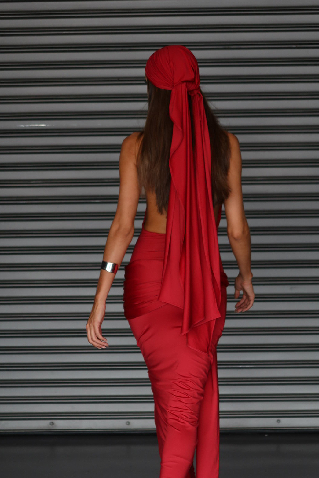 Crimson Muse Scarf