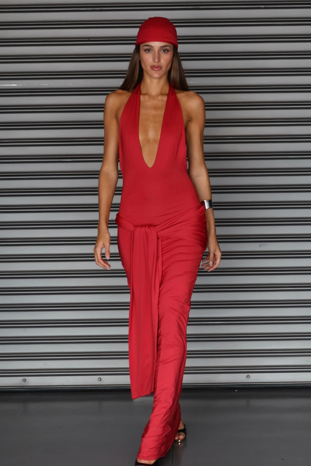 Crimson Muse Dress