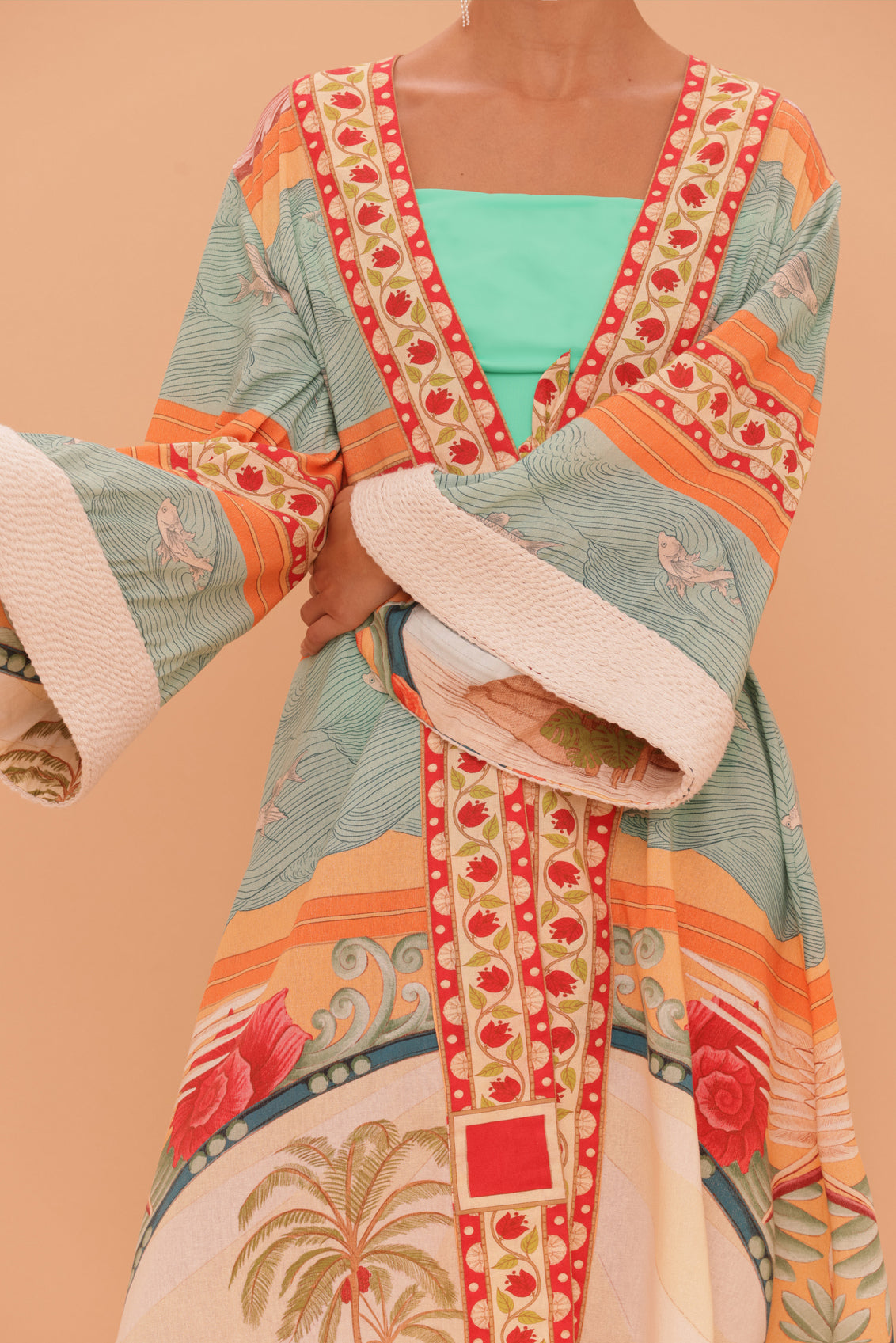 Palm Tree Kimono