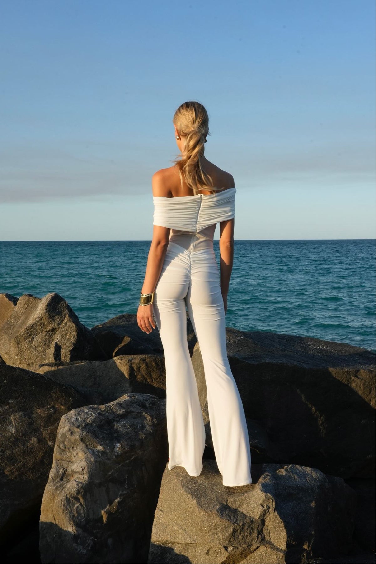 Ivory Ocean Jumpsuit