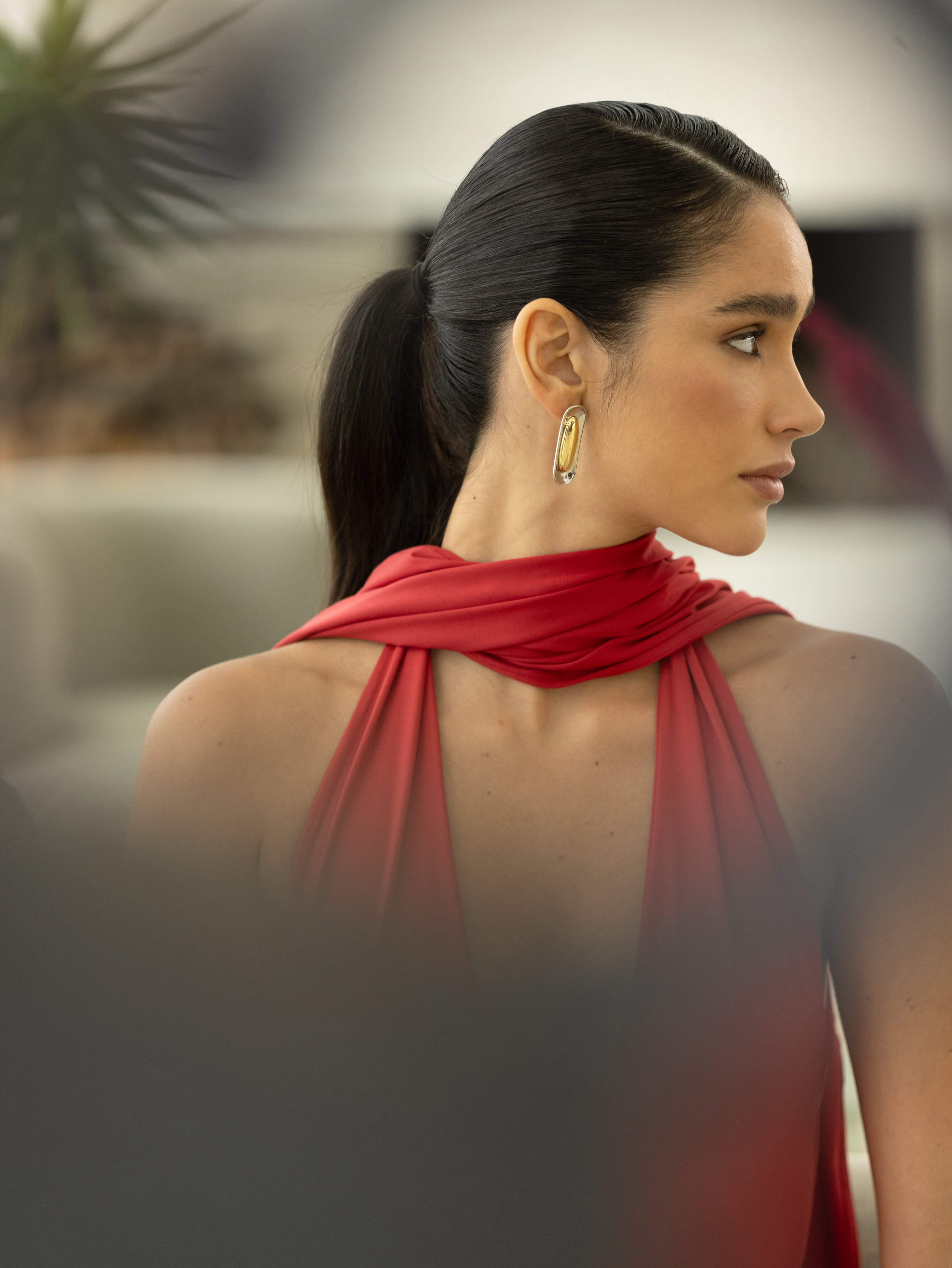 Crimson Muse Scarf